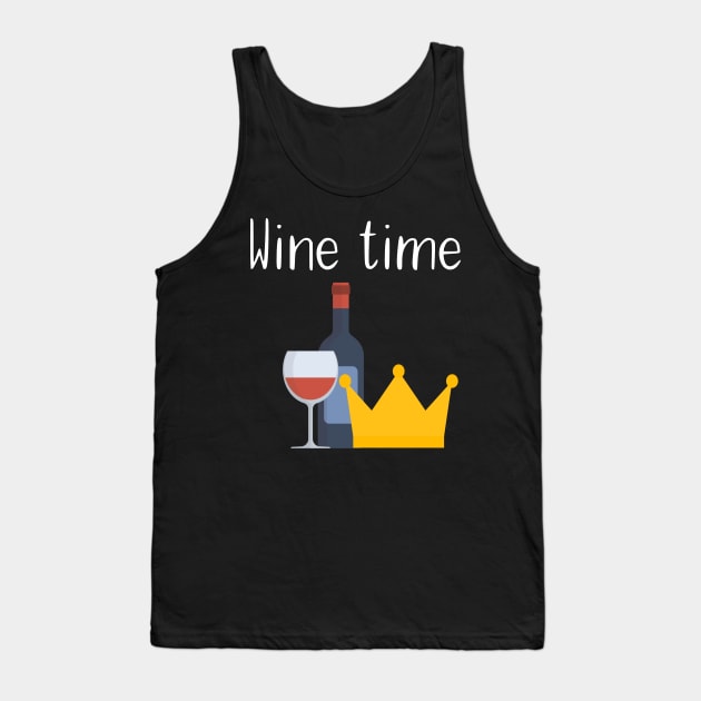 Wine time Tank Top by maxcode